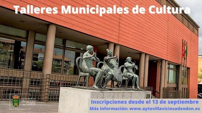  Imagen Los Talleres Municipales de Cultura abren el periodo de inscripción el 13 de septiembre