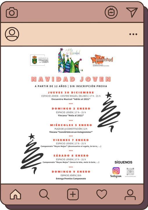 Villaviciosa de Odón presenta el programa de actividades “Navidad Joven”