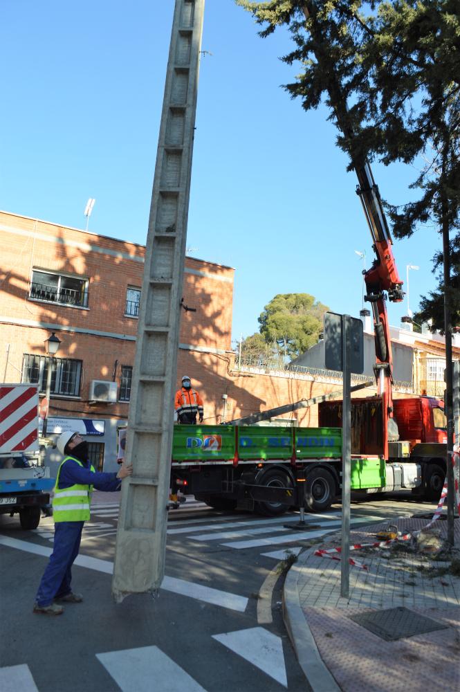  Imagen Soterramiento de tendidos de baja tensión en las calles Santa Ana y Huerta del Infante