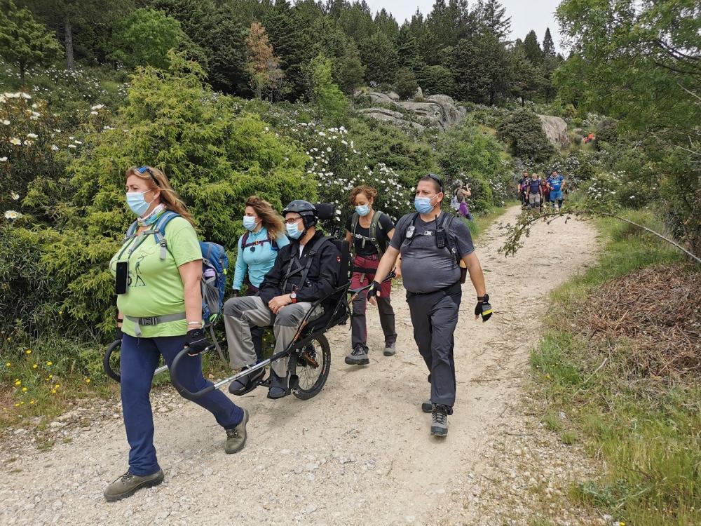  Imagen El ayuntamiento de Villaviciosa de Odón presenta el proyecto de “Naturaleza inclusiva: el deporte en la naturaleza para todos”