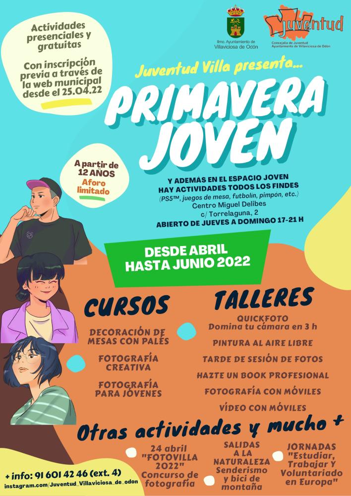  Imagen La concejalía de Juventud presenta Primavera Joven