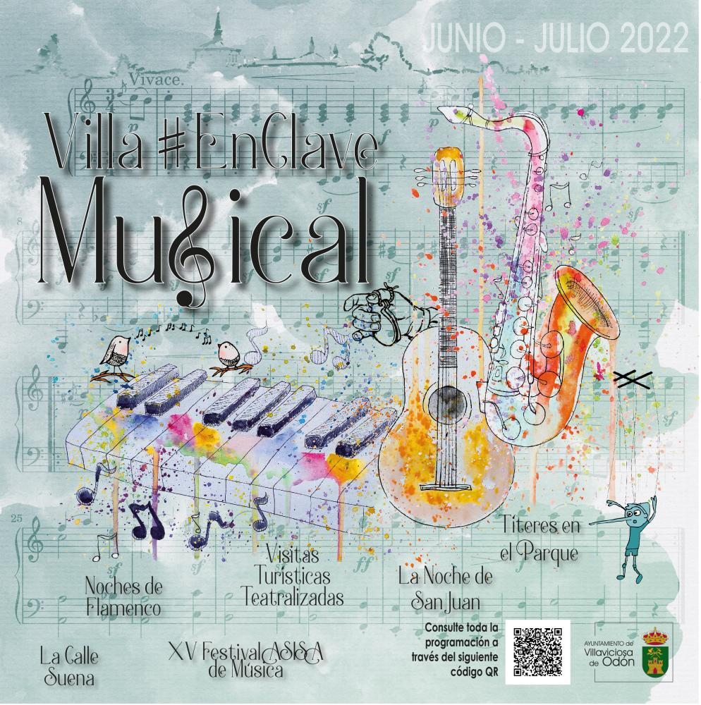  Imagen La música será la protagonista durante junio y julio en Villaviciosa de Odón con la celebración de un completo y variado programa de actividades