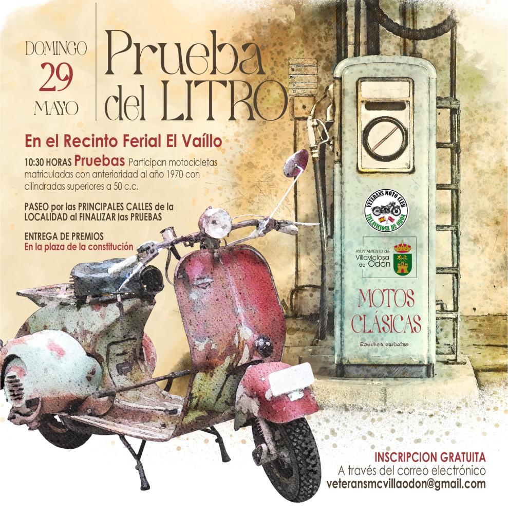  Imagen Las motos clásicas tomarán las calles de Villaviciosa de Odón con la celebración de La Prueba del Litro