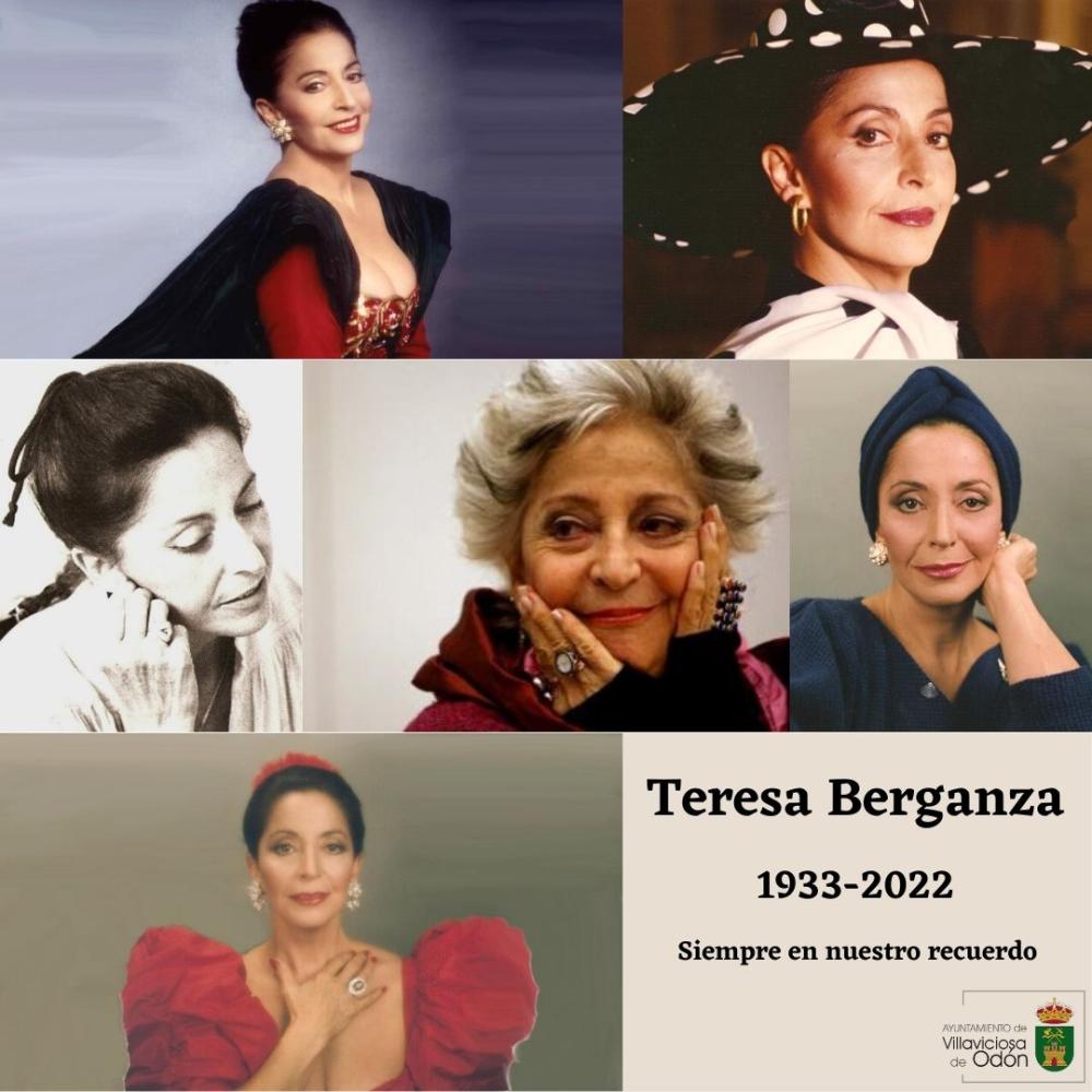  Imagen Villaviciosa de Odón muestra sus condolencias por el fallecimiento de Teresa Berganza.