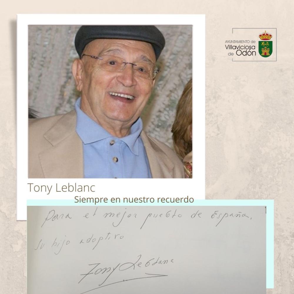 Imagen Este sábado 7 de mayo se celebra el centenario del nacimiento del que fuera Hijo Adoptivo de Villaviciosa de Odón, Tony Leblanc