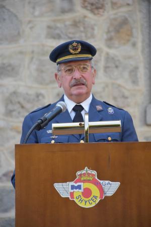 Entrega de Cruz del Mérito Aeronáutico