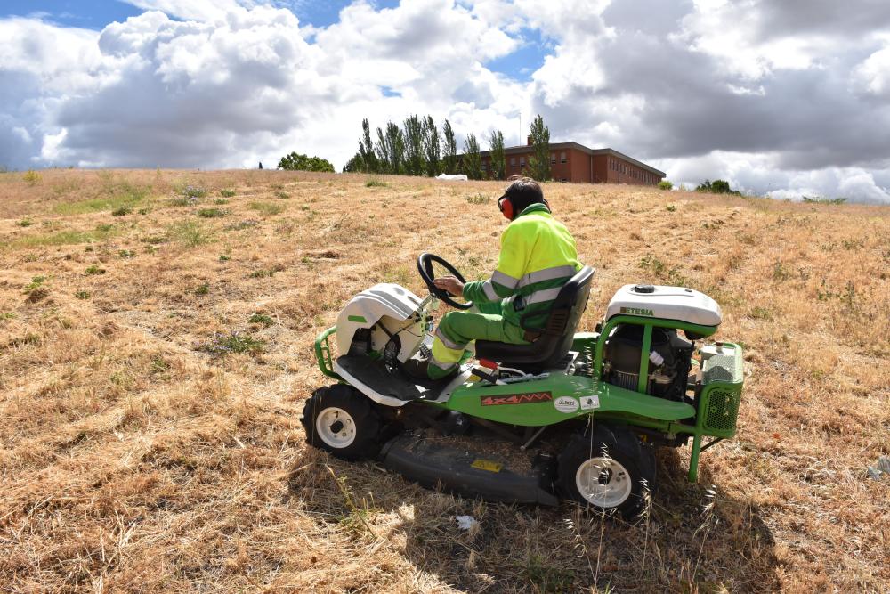  Imagen El Ayuntamiento prosigue con las labores de desbroce en las parcelas públicas