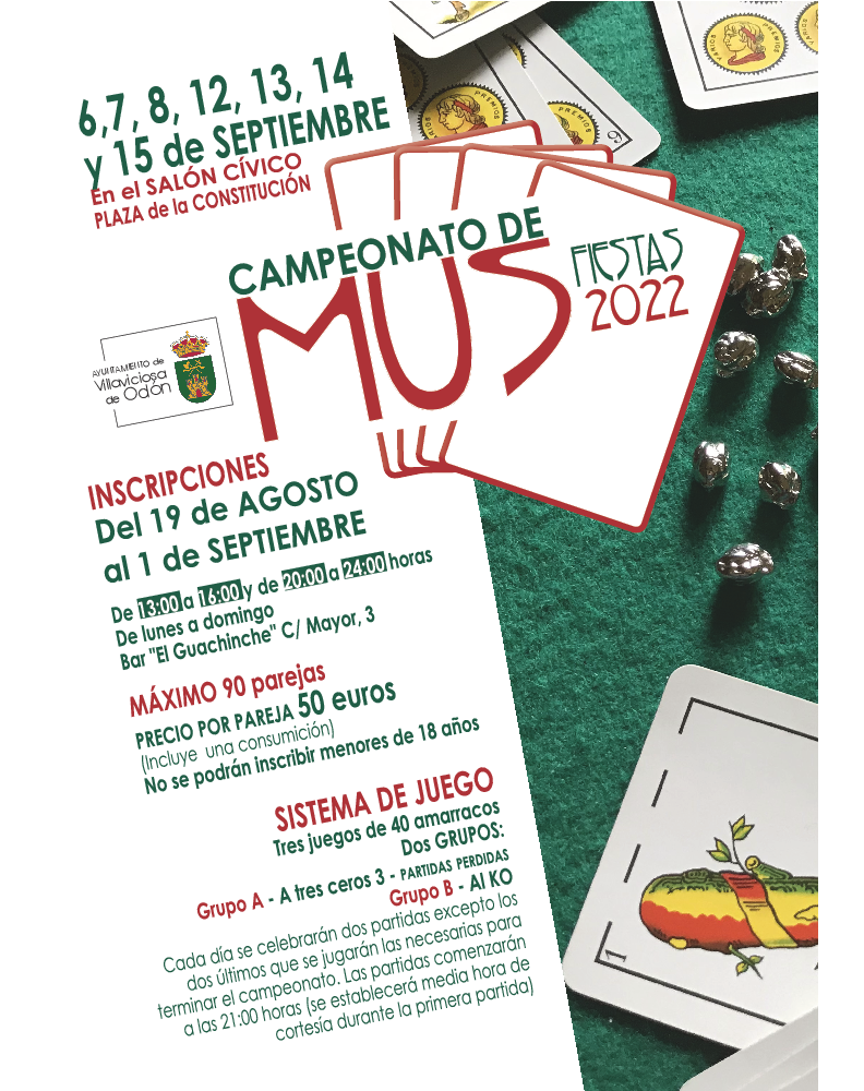  Imagen El ayuntamiento vuelve a organizar el tradicional Campeonato de Mus tras dos años debido a la pandemia