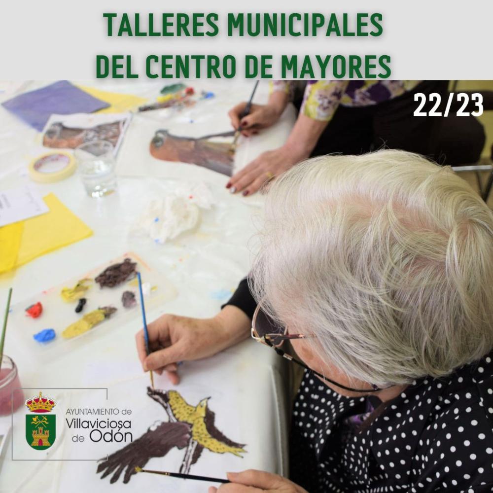  Imagen El 14 de septiembre comienzan las inscripciones para participar en los Talleres Municipales para Mayores