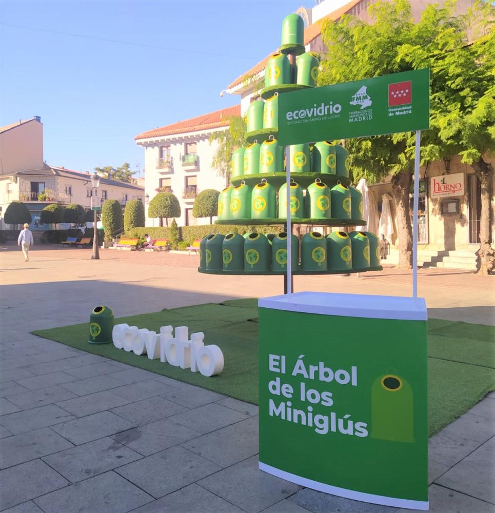  Imagen Villaviciosa de Odón se suma a la campaña de sensibilización para concienciar sobre la importancia del reciclaje de envases de vidrio