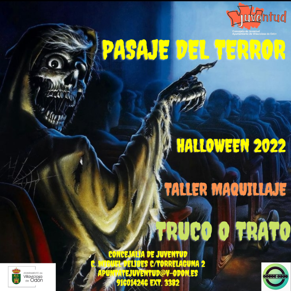  Imagen La concejalía de Juventud programa diversas actividades para disfrutar del mejor Halloween