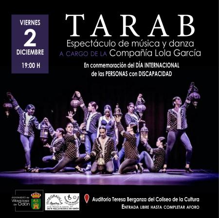 Tarab, espectáculo de música y danza en conmemoración del Día Internacional de las personas con Discapacidad