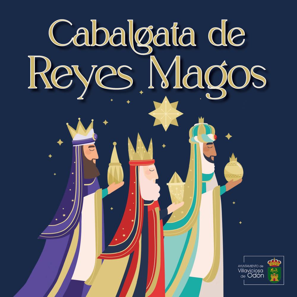  Imagen El 5 de enero Sus Majestades Los Reyes Magos recorrerán las calles de Villaviciosa de Odón en una espectacular Cabalgata de Luz y Color