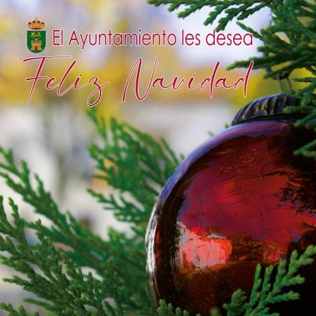 El Ayuntamiento les desea una ¡Feliz Navidad!