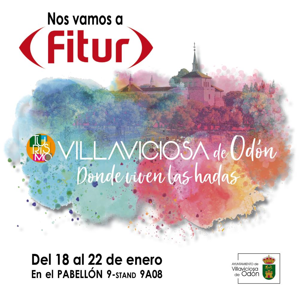 Villaviciosa de Odón repite por segundo año consecutivo su presencia con stand propio en una de las ferias de turismo más importantes del mundo, Fitur