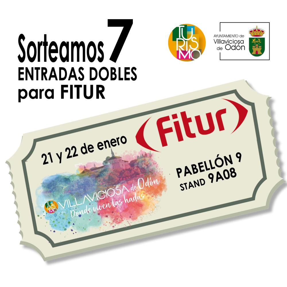 El Ayuntamiento sortea 7 entradas dobles para FITUR donde Villaviciosa de Odón acude de nuevo con stand propio