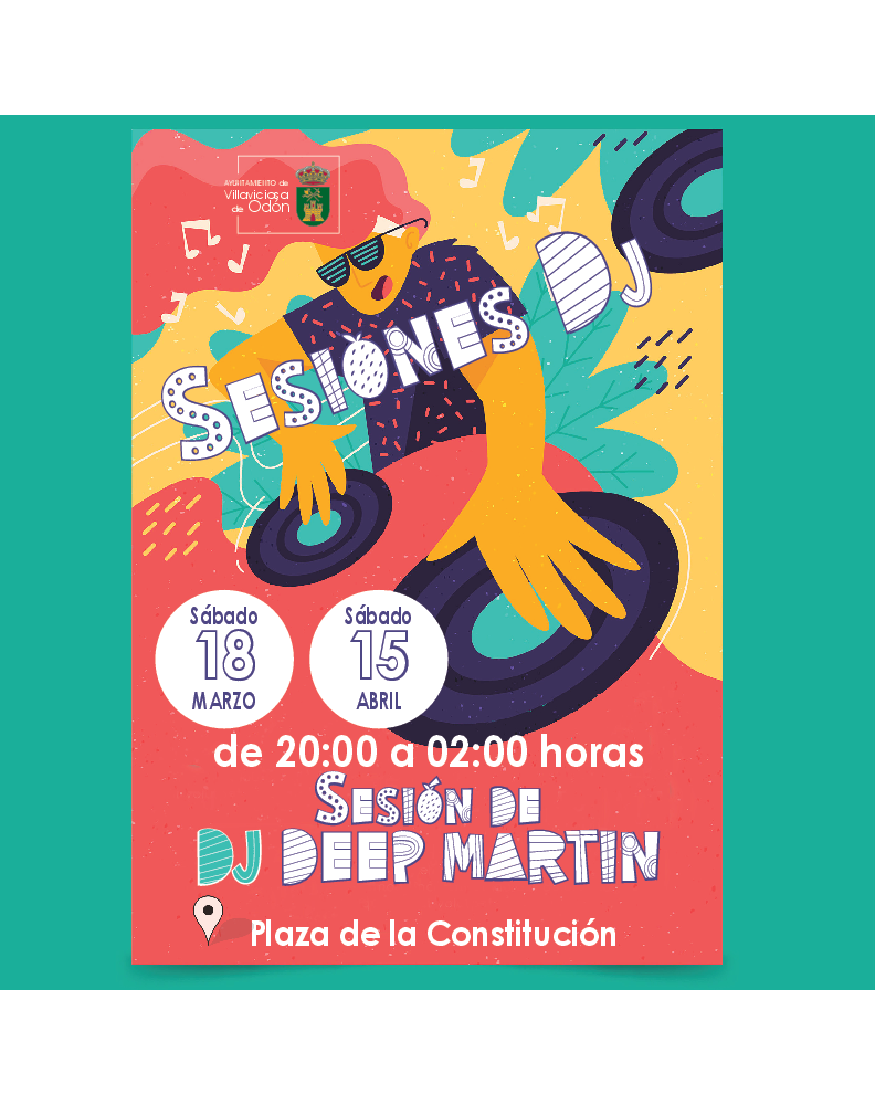  Imagen Sesiones de DJ en la Plaza de la Constitución el 18 de marzo y el 15 de abril