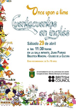 Once Upon a Time. Cuentacuentos en inglés