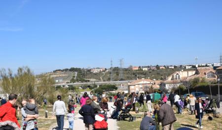 Plantación de árboles dedicados a los nacidos en 2016