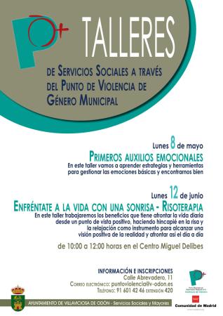  Imagen Talleres sobre primeros auxilios emocionales y risoterapia