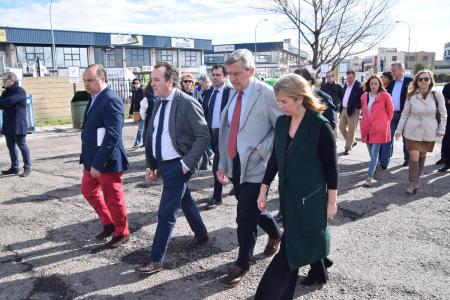 Visita del Consejero al punto limpio