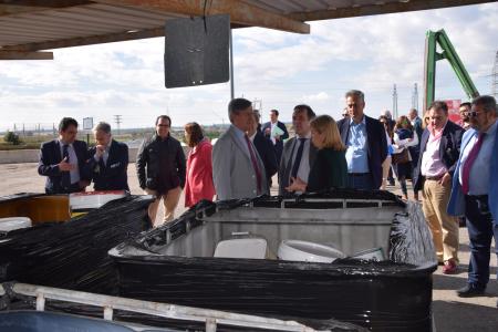 Visita del Consejero al punto limpio 3