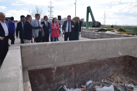 Visita del Consejero al punto limpio 4