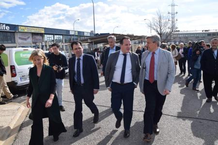 Visita del Consejero al punto limpio 9