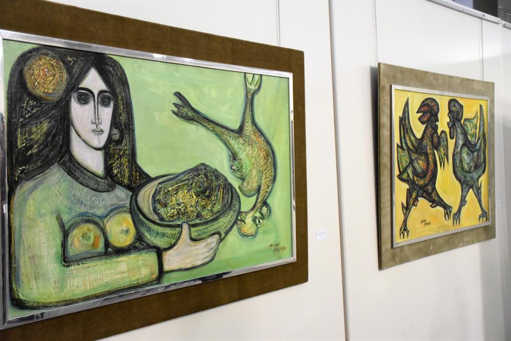  Imagen La sala de arte del Coliseo de la Cultura acoge la magnífica exposición pictórica de Miguel Herrero