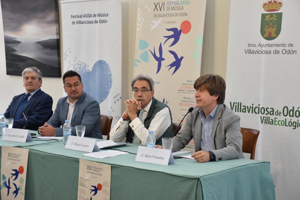  Imagen La XVI edición del Festival Asisa de Música de Villaviciosa de Odón ofrecerá 10 conciertos del 1 al 15 de julio para comenzar la temporada veraniega de festivales clásicos en Madrid