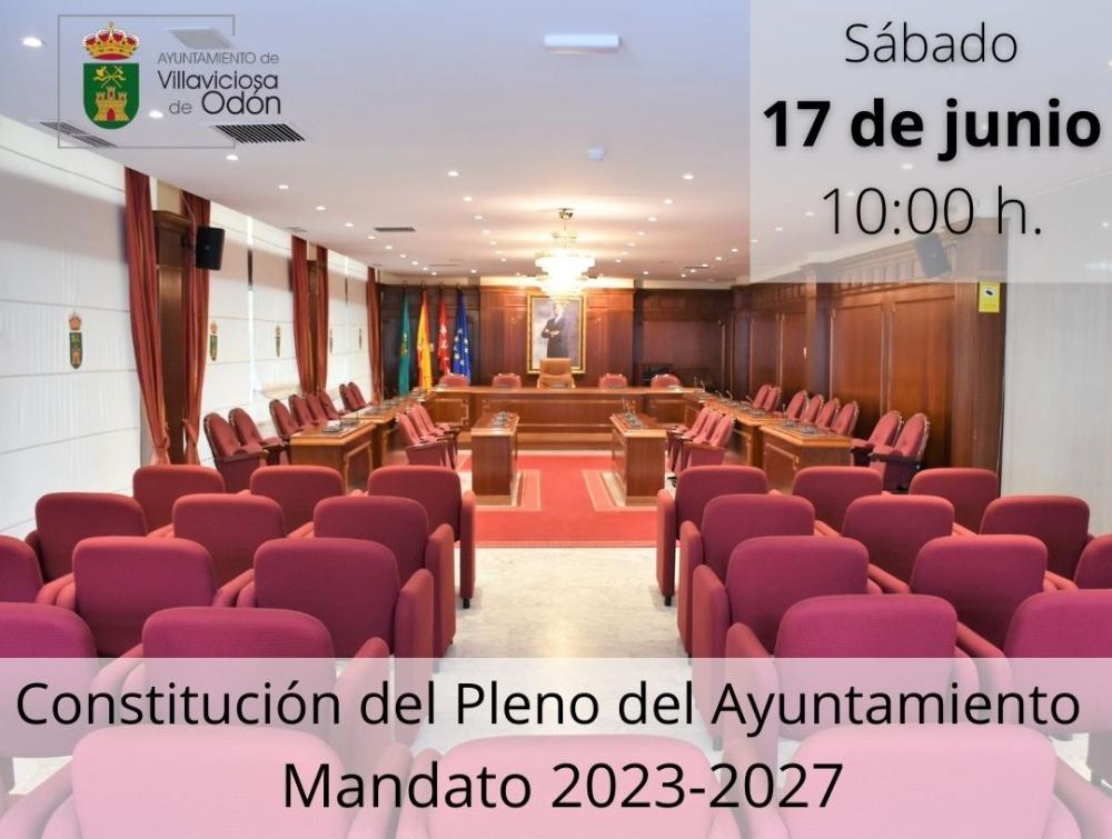  Imagen Retransmisión del Pleno de Constitución de la Corporación municipal mandato 2023-2027
