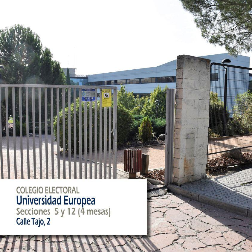  Imagen Elecciones 23J: Los vecinos de El Bosque de las secciones 5 y 12 deberán votar en la Universidad Europea