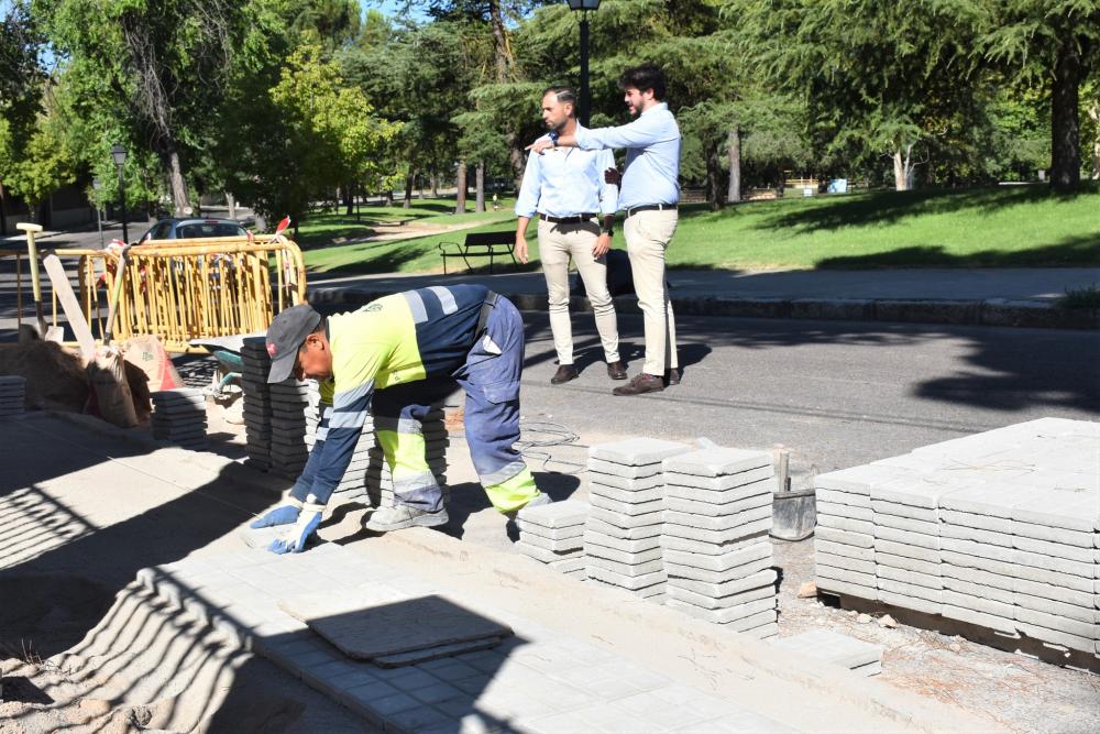  Imagen Obras de mejora y acondicionamiento en calzadas y aceras