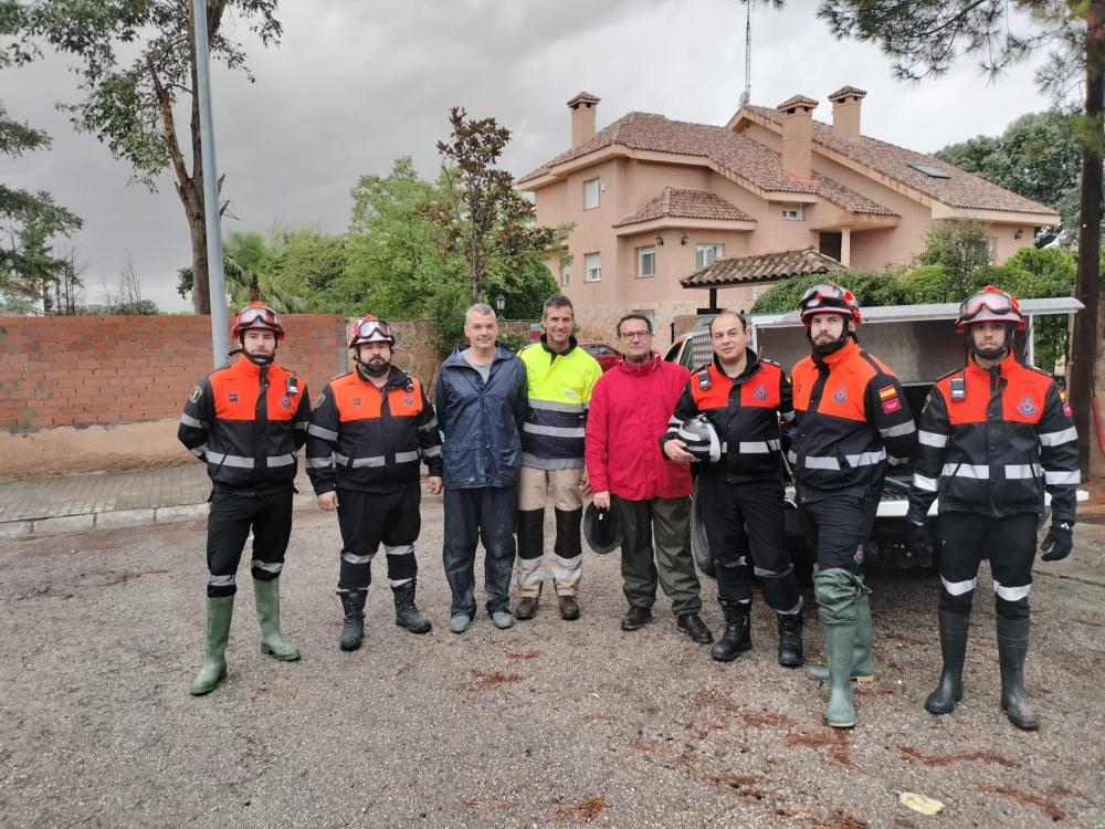  Imagen Los voluntarios de Protección Civil realizan más de treinta intervenciones durante este fin de semana de temporal
