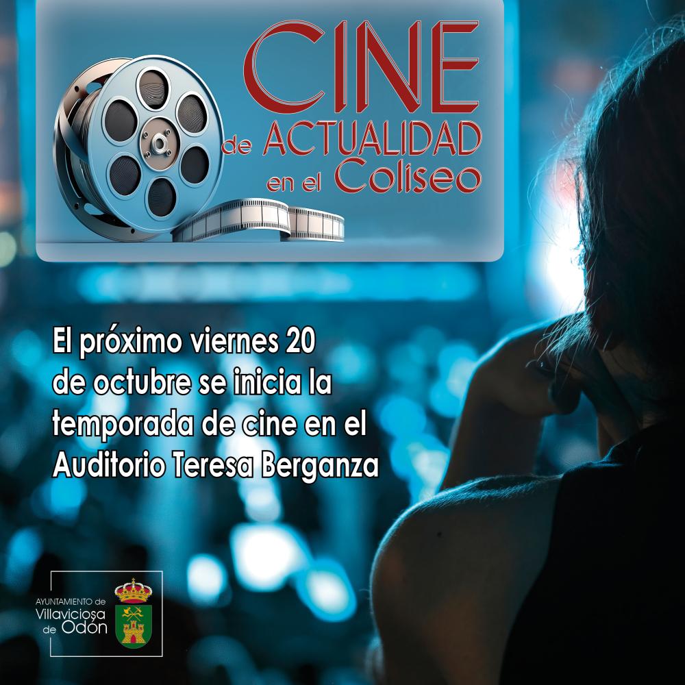  Imagen El Ayuntamiento retoma una de las actividades más demandadas por los vecinos, “El cine de actualidad” en el Coliseo de la Cultura