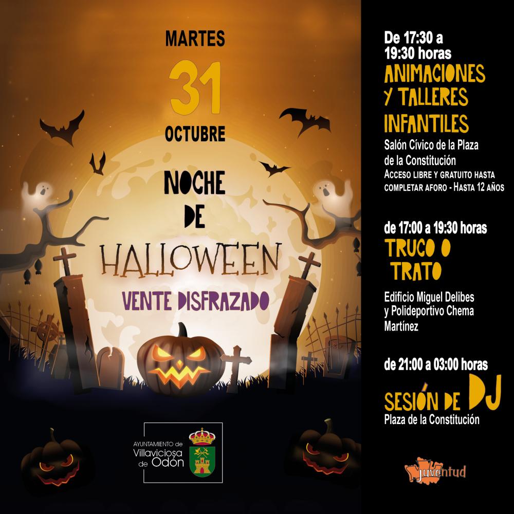  Imagen Villaviciosa de Odón celebrará Halloween con diversas actividades