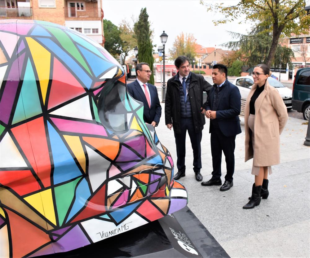  Imagen Villaviciosa de Odón acoge Mexicráneos’, una de las mayores muestras de arte urbano al aire libre inspirada en la cultura funeraria mexicana