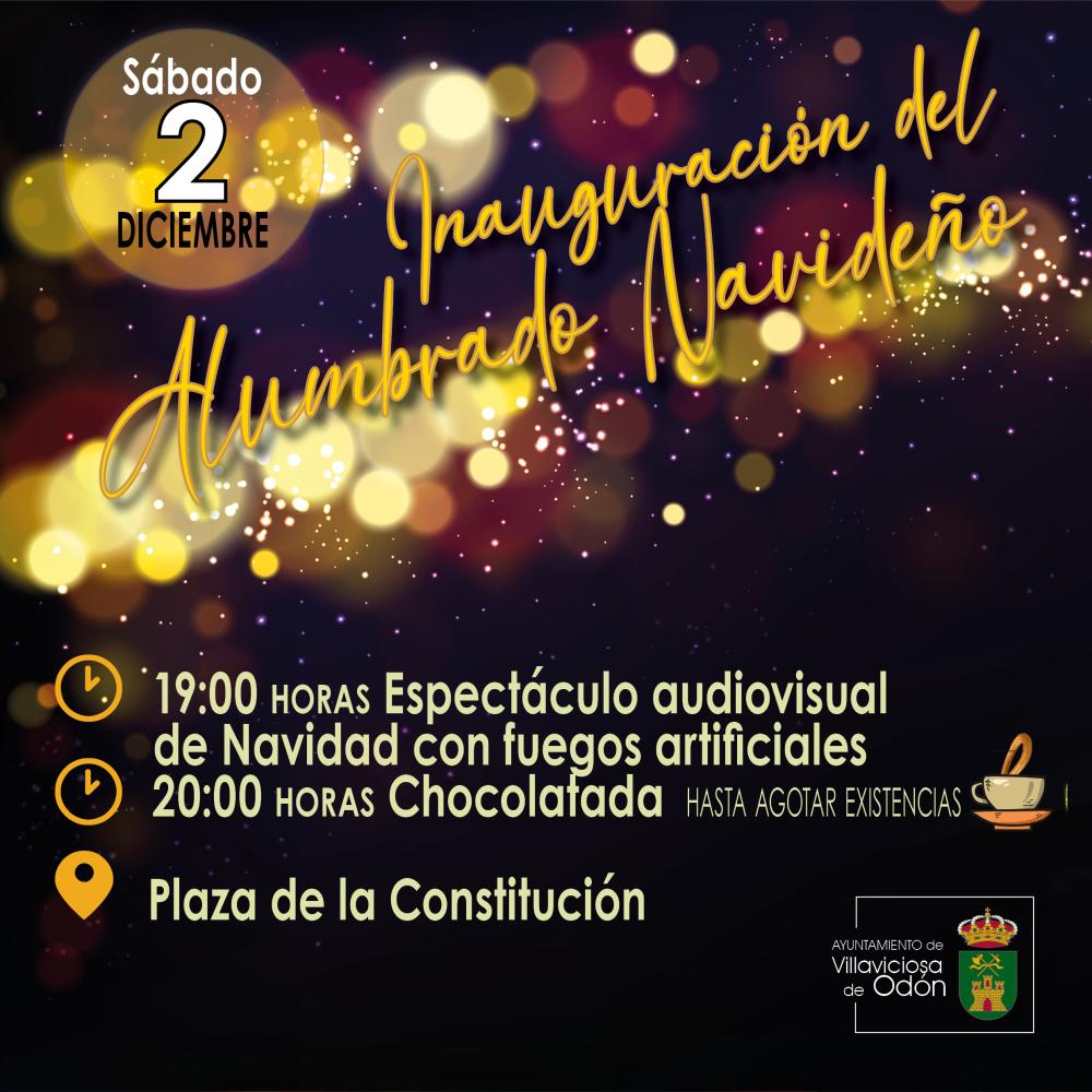  Imagen Espectáculo audiovisual, fuegos artificiales y chocolatada para dar la bienvenida a la Navidad