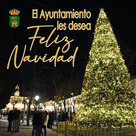 El Ayuntamiento les desea ¡Feliz Navidad!