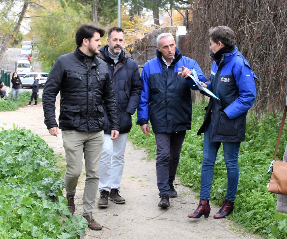  Imagen El Ayuntamiento de Villaviciosa de Odón realiza la aportación económica que le corresponde para la construcción del nuevo colector en la Avenida de los Viveros