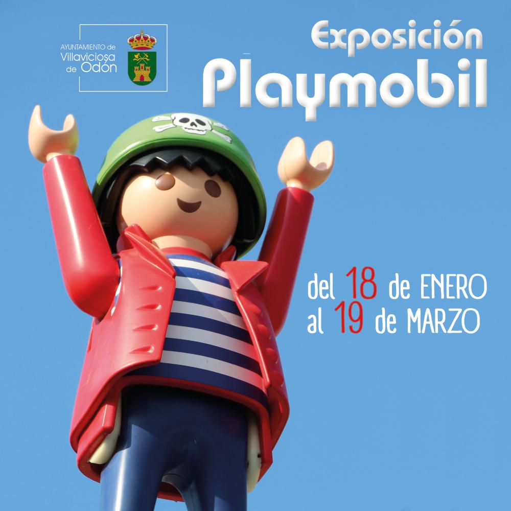Villaviciosa de Odón acoge una espectacular exposición sobre las figuras de Playmobil