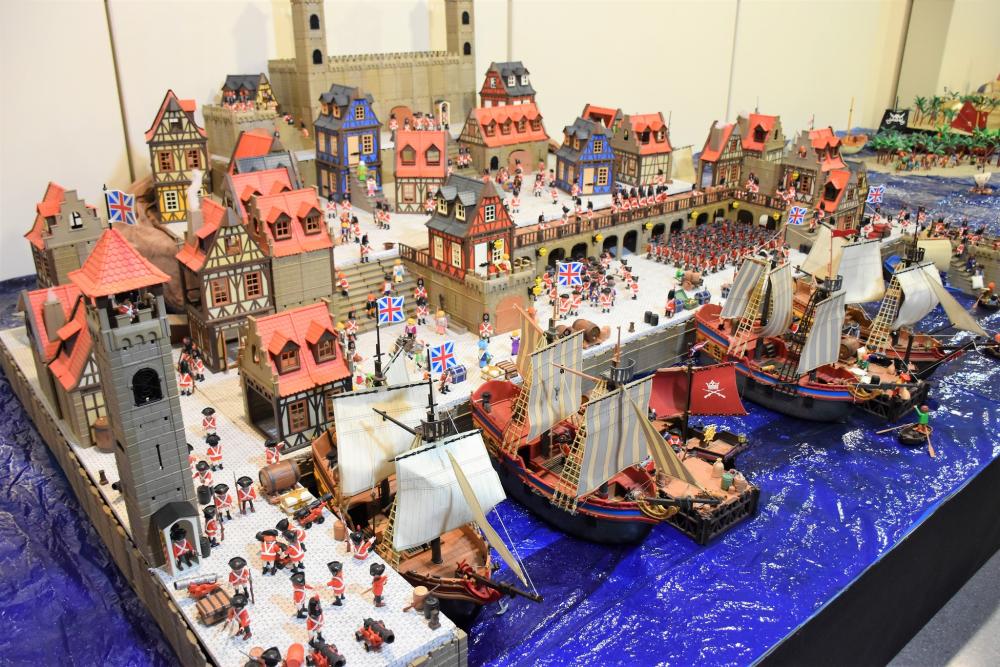 Espectacular exposición sobre las figuras de Playmobil en el Coliseo de la Cultura