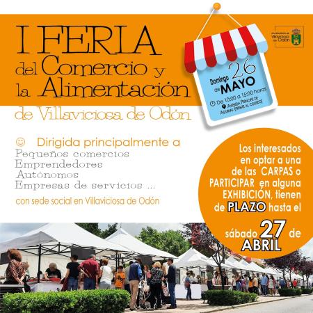 Los establecimientos interesados en participar en la I Feria del Comercio y la Alimentación pueden consultar las bases en la página web...