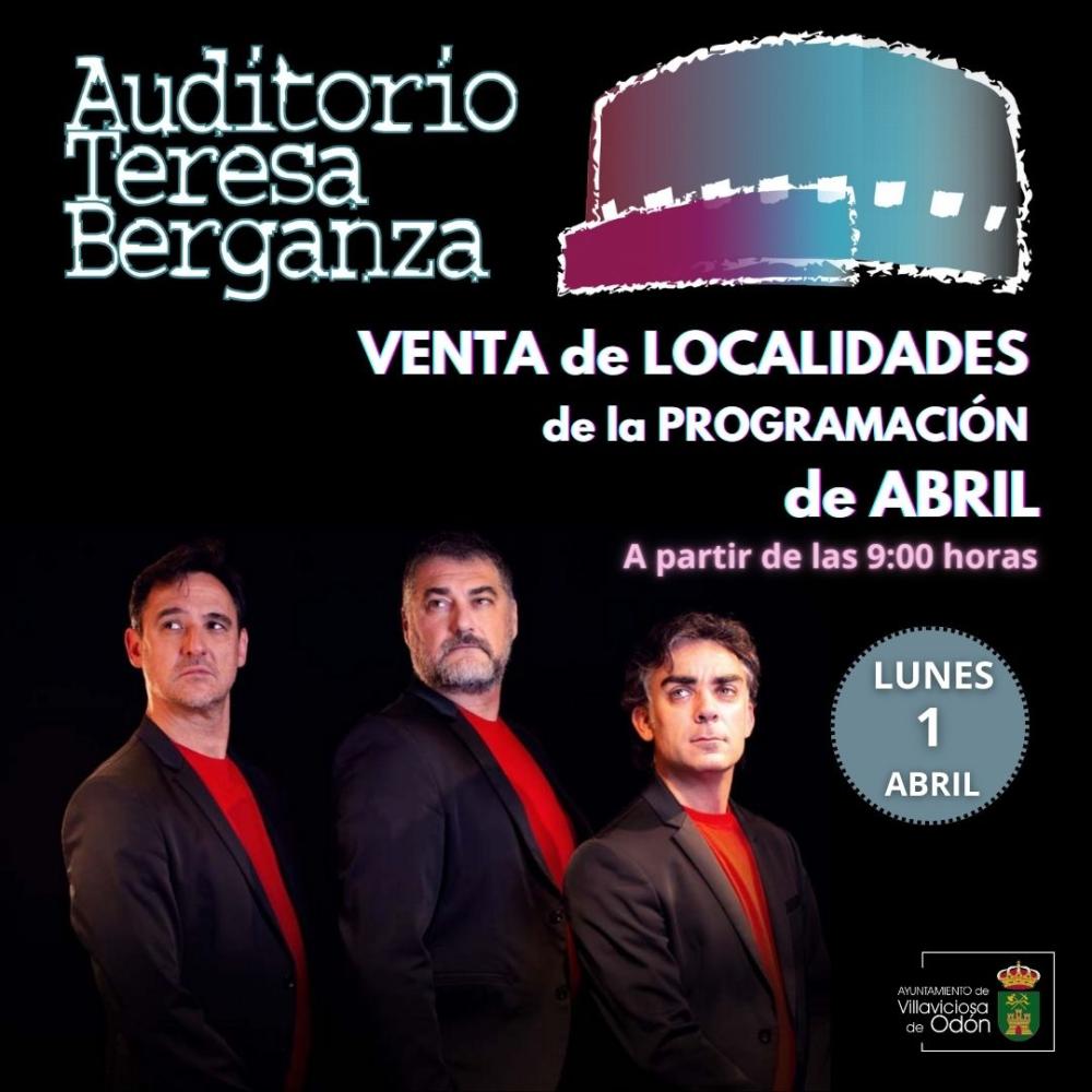  Imagen Este lunes se ponen a la venta las localidades para las representaciones de abril en el Coliseo de la Cultura