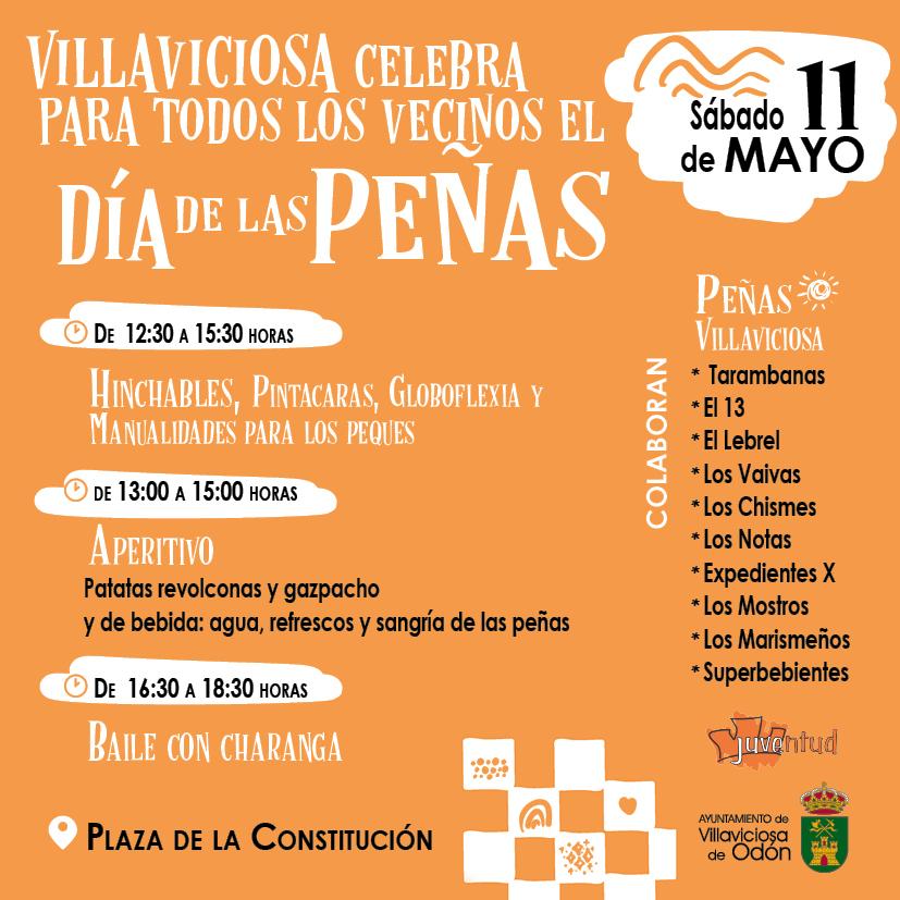 Villaviciosa de Odón celebra este sábado el Día de las Peñas con numerosas actividades en las que pueden participar todos los ciudadanos
