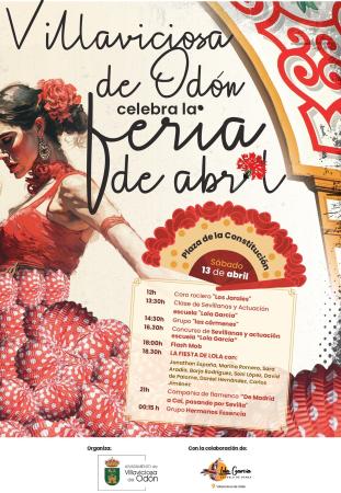  Imagen Villaviciosa de Odón celebra la Feria de Abril el sábado día 13 con actuaciones y música en directo
