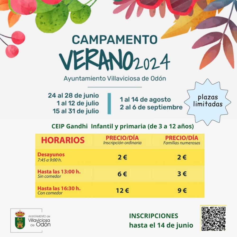  Imagen Abierto el plazo de inscripción para el Campamento de verano