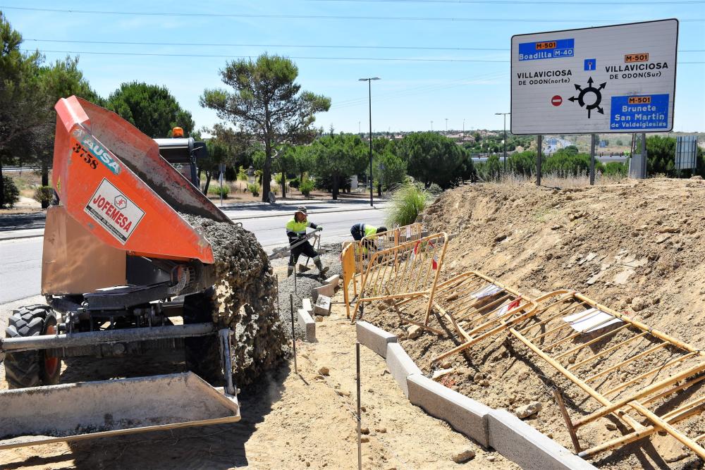  Imagen Obras de mejora del acceso a las urbanizaciones El Bosque y el Monte de la Villa