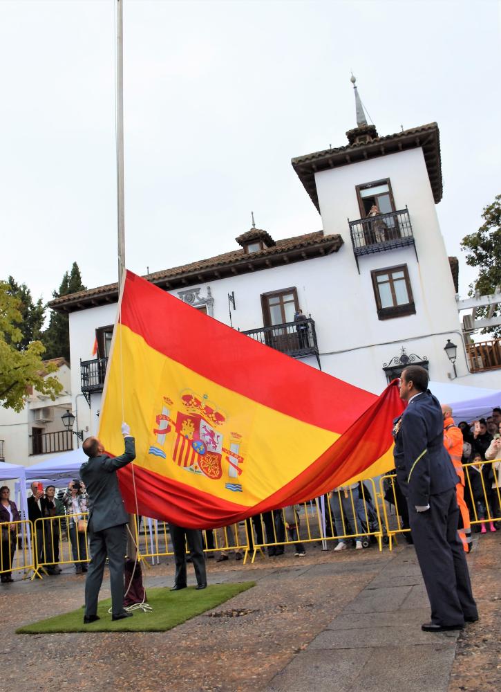  Imagen Villaviciosa de Odón rindió homenaje a la Guardia Civil en el Día de la Hispanidad