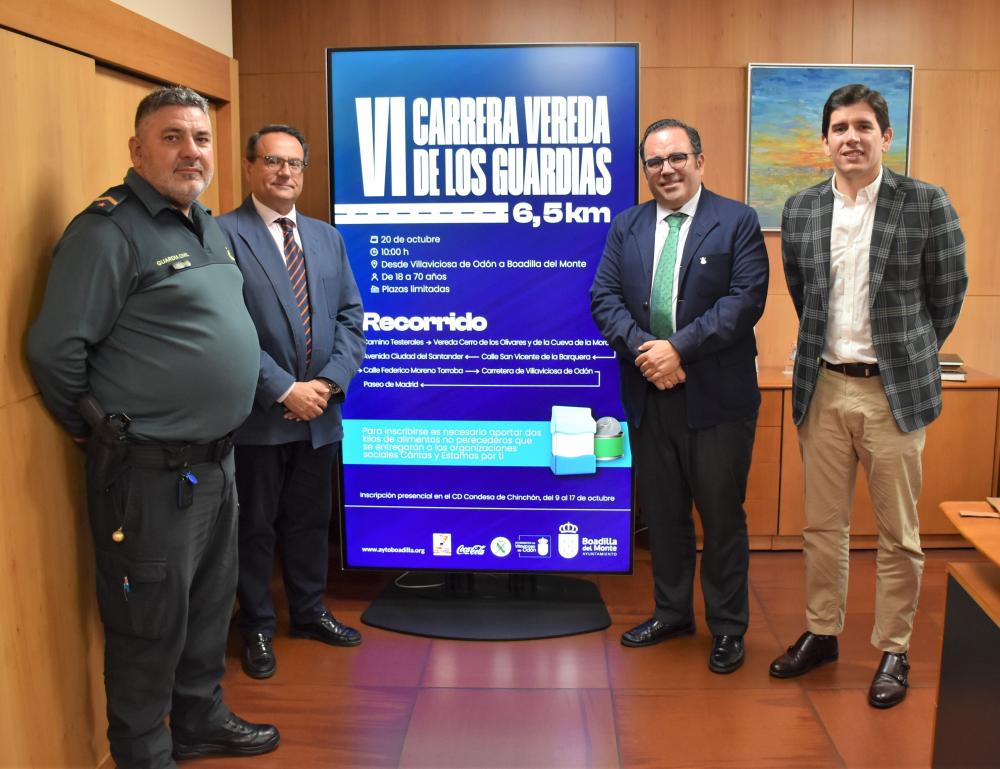 Abiertas las inscripciones para participar en la VI carrera Vereda de los guardias